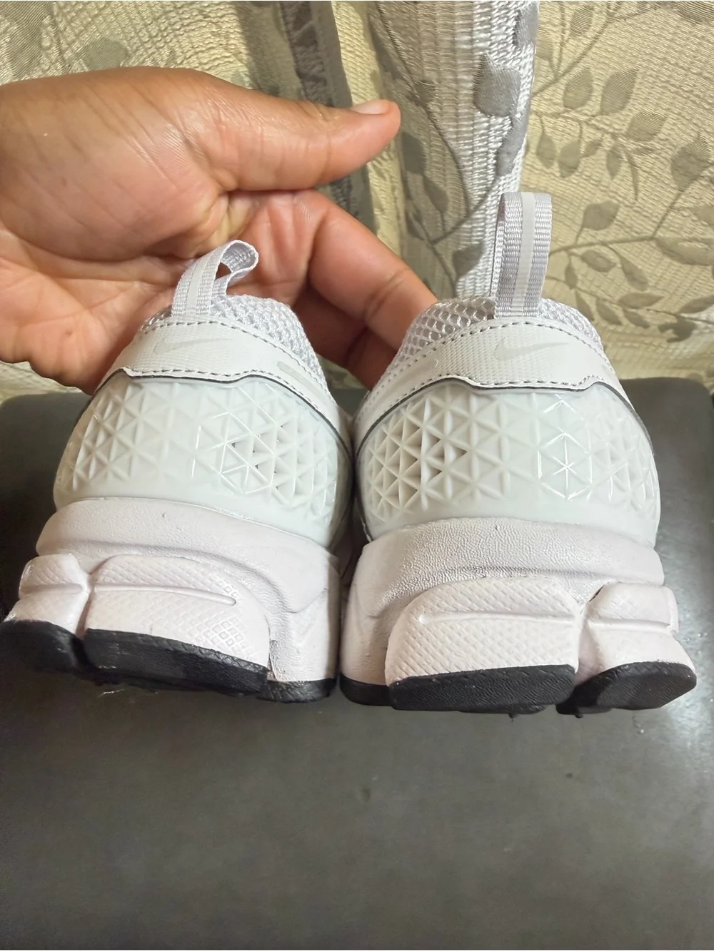 Nike Men’s White Mesh Running Sneakers